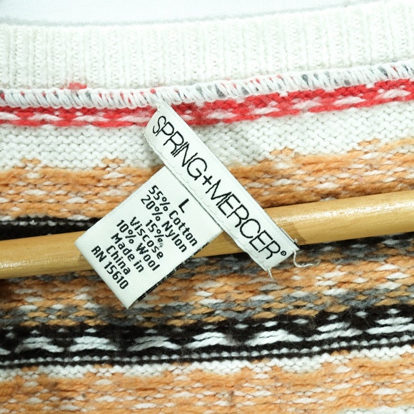 Spring + Mercer Long Fitted Sweater - - Picture 3 of 3